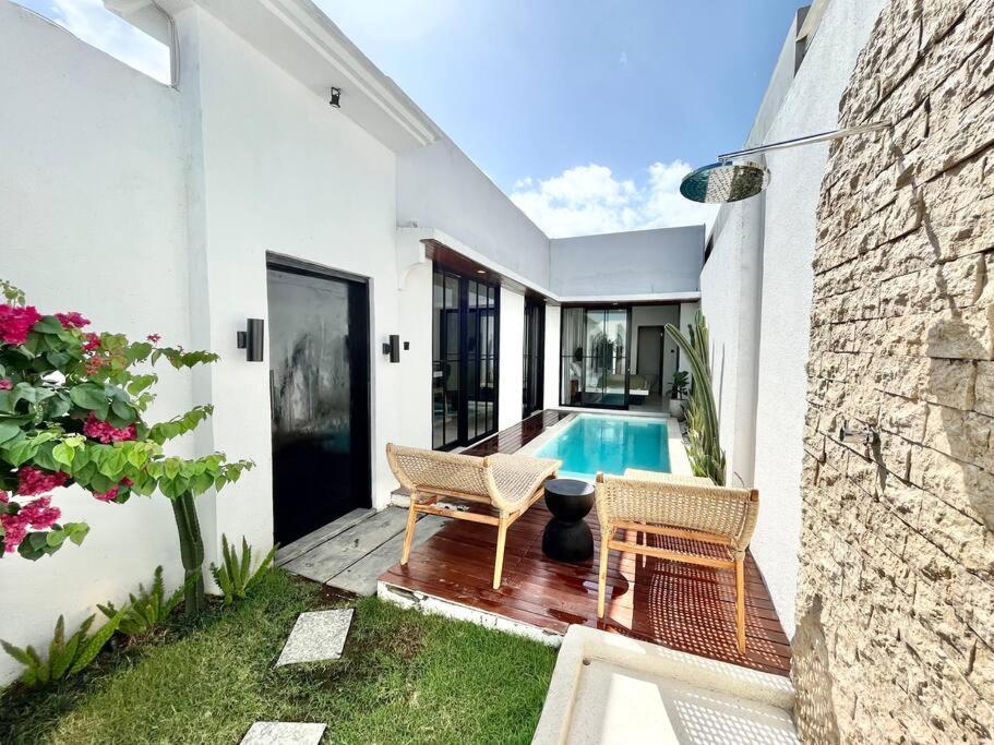 2Br Villa The Three Cactuses Stylish Mediteranian 5Mins To Sanur Beach Kültér fotó